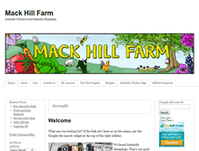 Tablet Screenshot of mackhillfarm.com